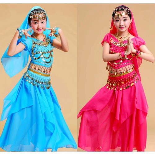 Girls belly dance costumes Indian Egypt dance stage performance competition professional belly dance dresses